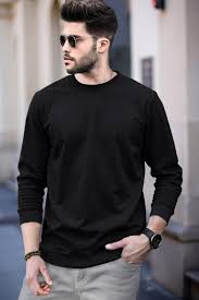 Round Neck T Shirt For Men